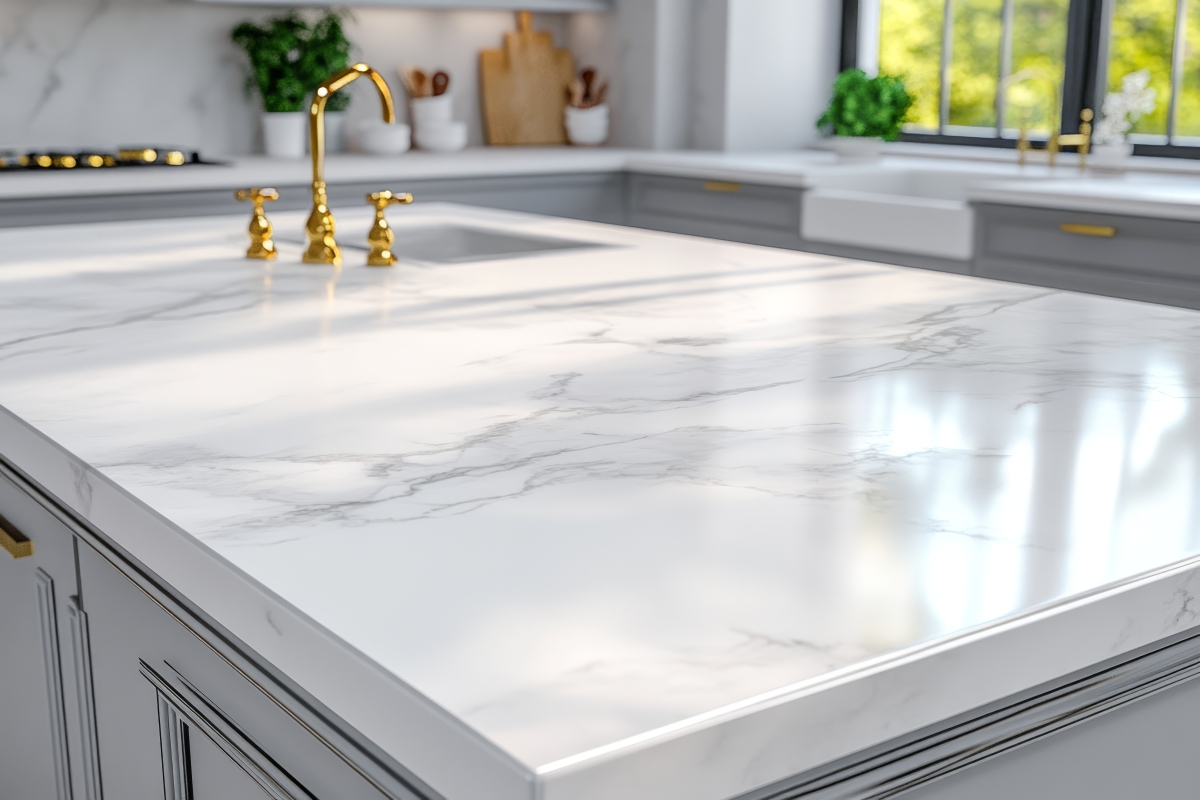 Mermer Mutfak Tezgahı